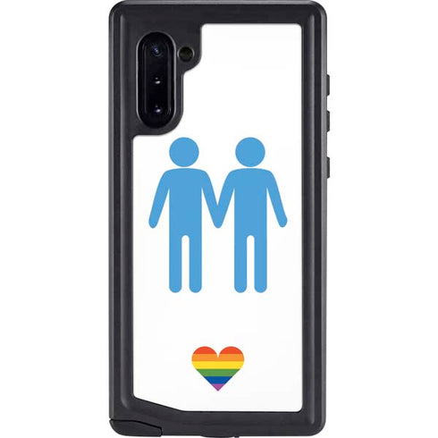 Blue Pride Galaxy Cases